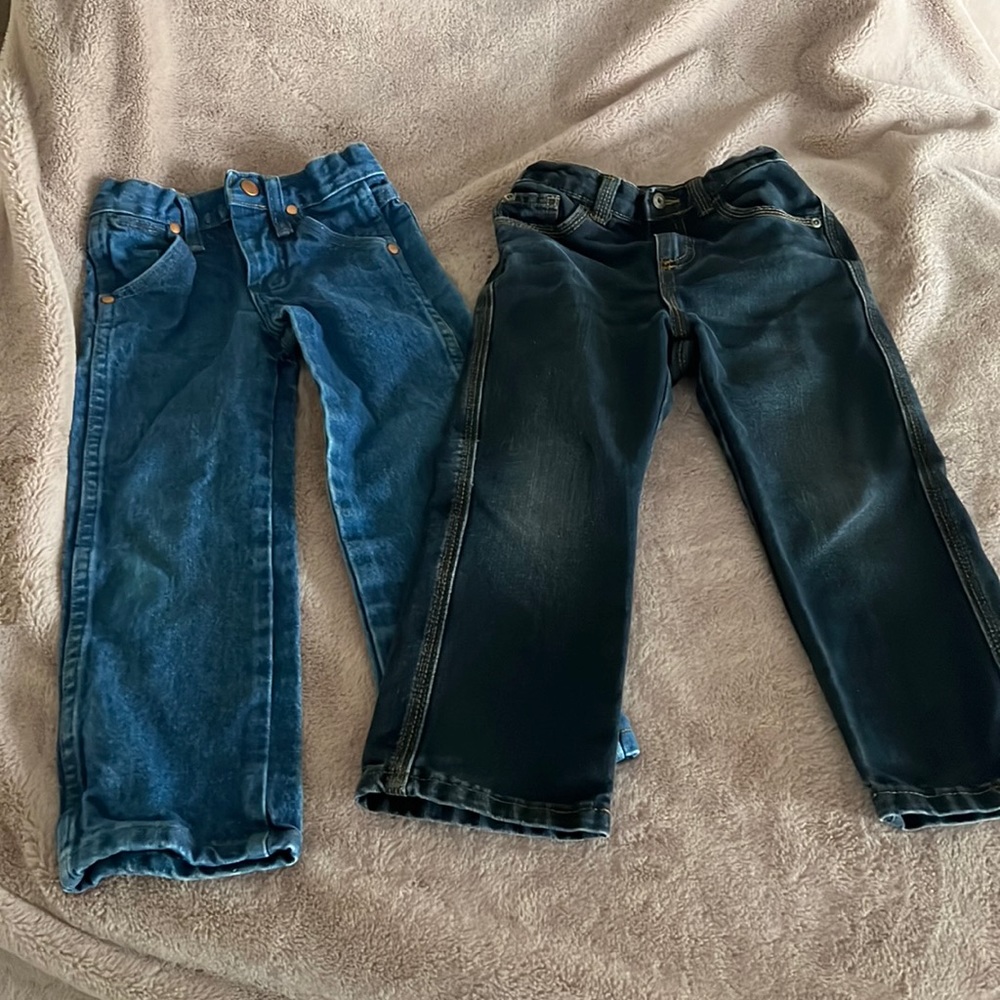 Two Wrangler Jeans
